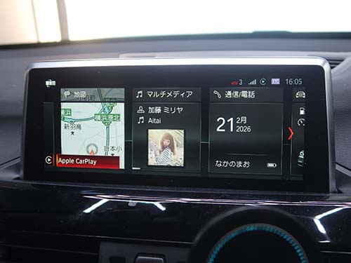 認証コード方式でCarPlay機能をアクティベート