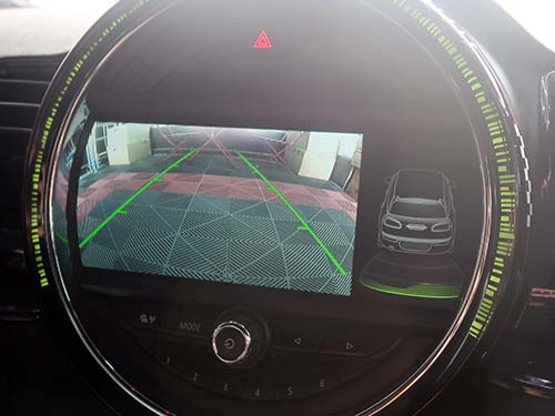 社外バックカメラ映像