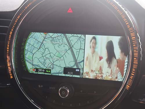 社外地デジ映像