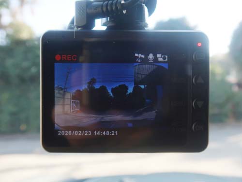 万が一の交通事故時に映像記録が客観的な証拠となる可能性