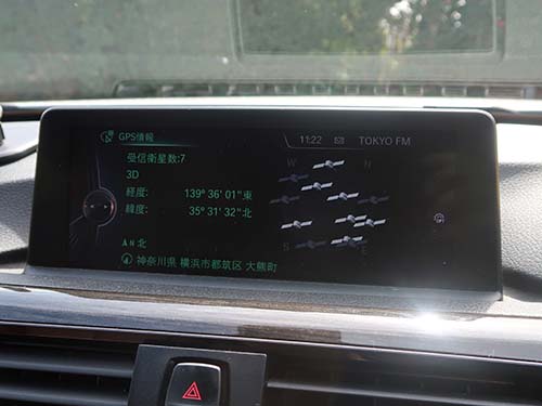 BMW 4シリーズカブリオレ F33 ナビ修理