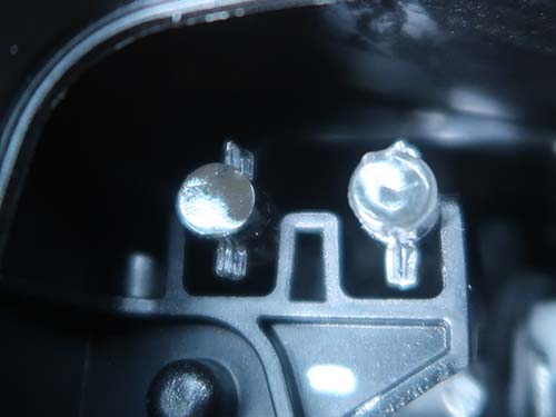 最も重要なのは、導光面の仕上げ品質