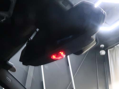 純正アラーム車両と同様の点滅パターン