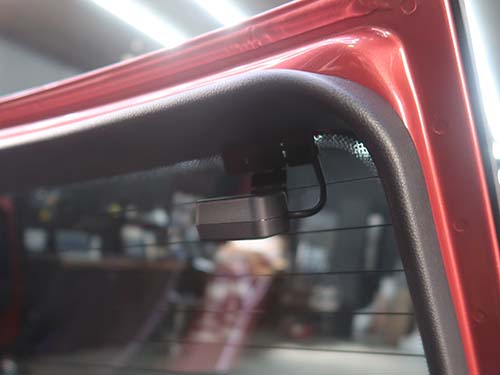 マイクロ波センサー(OP-MDS1)も同時装着