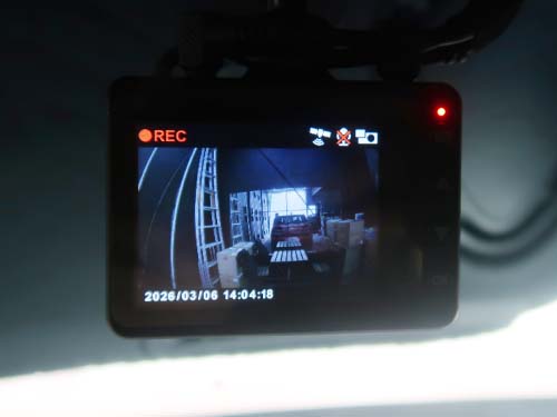 録画映像の確認を本体画面で行なう