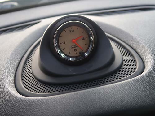 SMITHS製アナログクロック&センターメーターホルダー装着