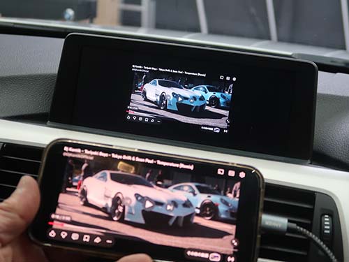 スマートフォンのミラーリング