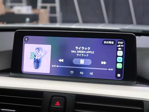 フルスクリーン表示カープレイ
