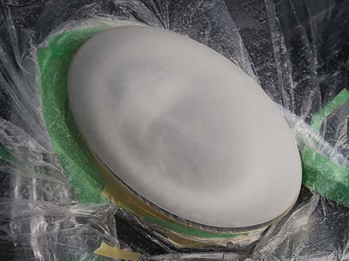 ハードコート層を削り落とし