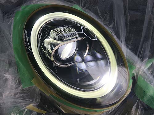 ヘッドライトレンズリペア