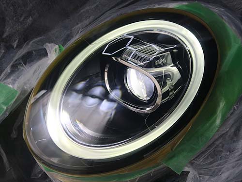 ヘッドライトレンズリペア