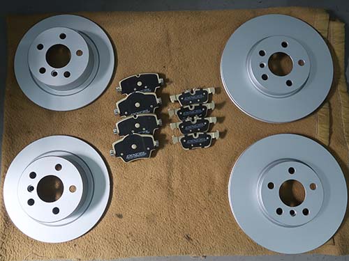 DIXCEL製パーツへ交換