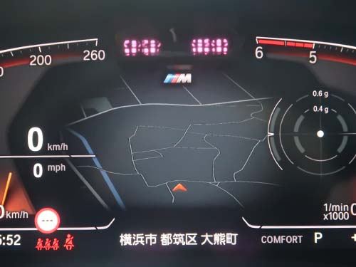 メーターパネルへロゴ表示(M)