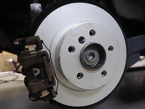 ブレーキパッド&ローターを同時交換