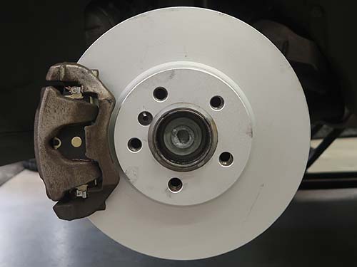 ブレーキパッド&ローターを同時交換