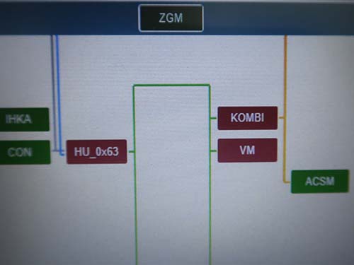コンピューターツリーは赤色表示＝通信不能状態