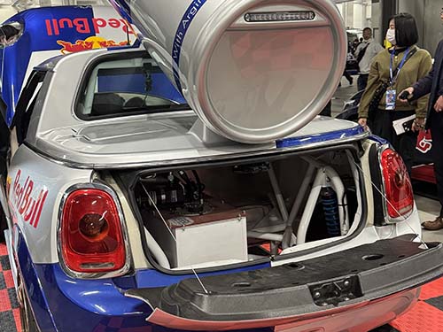 完全にドリフト仕様へとカスタム