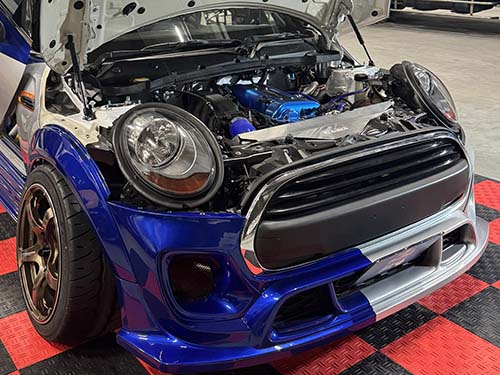 完全にドリフト仕様へとカスタム