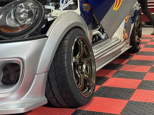 大きなキャンバー角