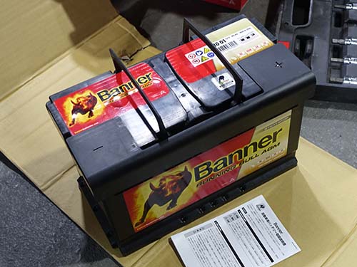 Banner製AGMバッテリー