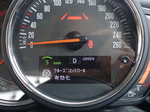 ACC初期速度変更（30km/h → 5km/h）