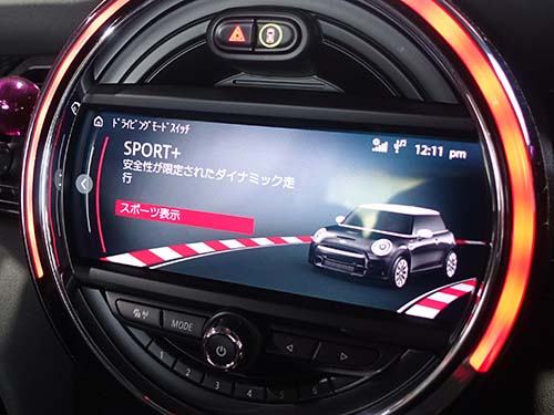 SPORT+モード有効化