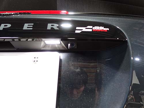 車外カメラは防水仕様