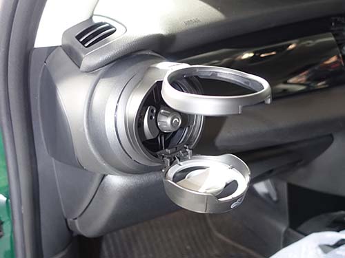 MINI F56 カップホルダー