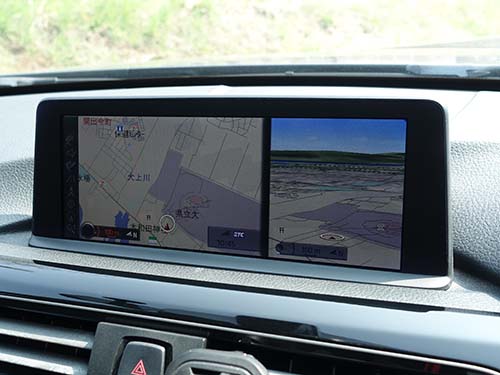 純正中古モニターへ交換