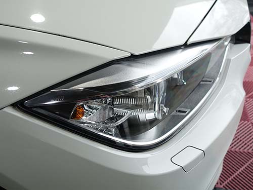 10年以上前のお車とは思えないクリア感を実現