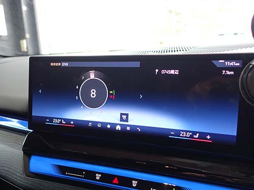 core dev TVC for BMW iDrive8.5を装着