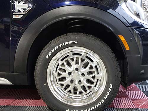 USマーカー付きフェンダー取付