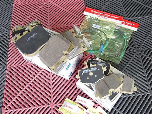 DIXCEL製低ダストブレーキパッド（Mタイプ）