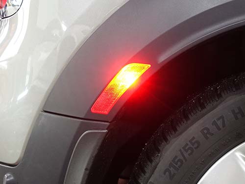 USサイドマーカー点灯