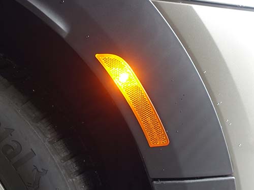 USサイドマーカー点灯