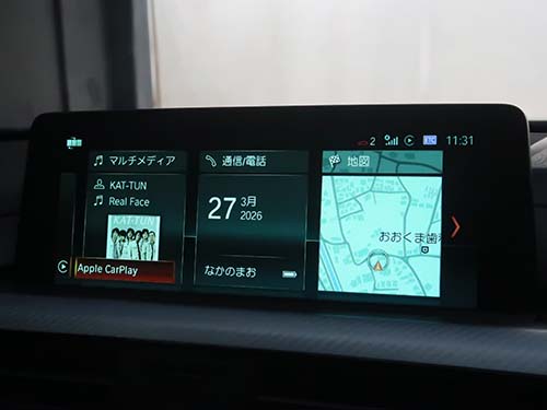 純正AppleCarPlay有効化