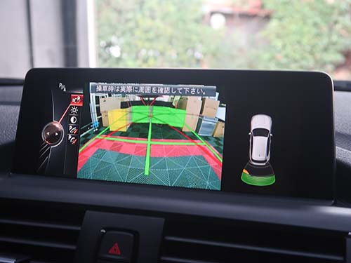 バックカメラの映像表示