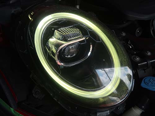 デイライトの輝度と発光色を純正同等レベルに復活