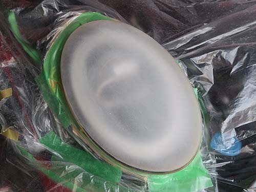 ハードコート層を完全に除去