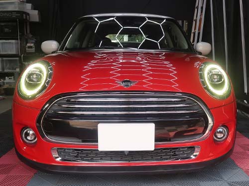 焼損アクリルを削り出しリペアしホワイト発光を復活