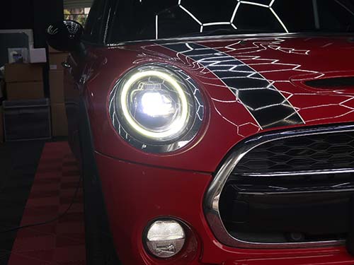 ヘッドライト交換不要でデイライト全周ホワイト発光が復活