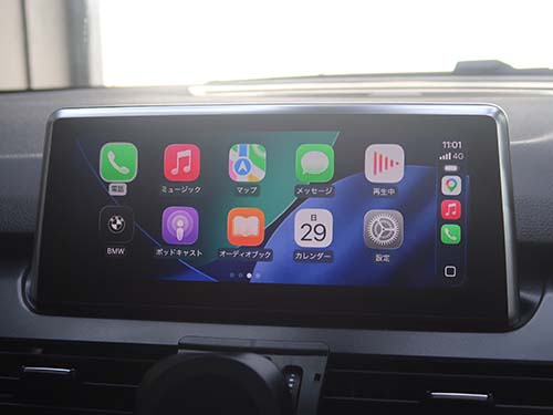 フルスクリーン表示で純正AppleCarPlay有効化