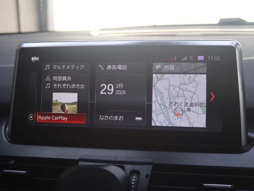 純正AppleCarPlayの有効化