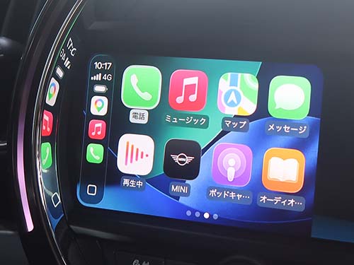 純正AppleCarPlayを有効化