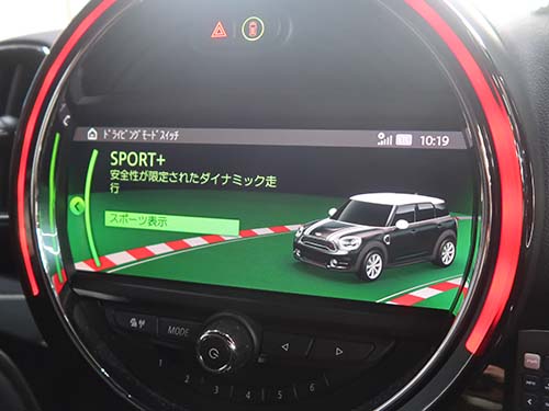 SPORT+モード有効化