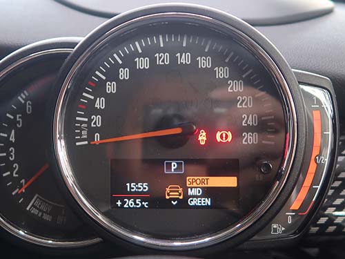 SPORT/MID/GREENの3つのモードを切り替えられる