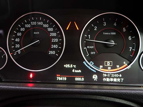 ACC動作初期速度変更（30km/h → 5km/h）