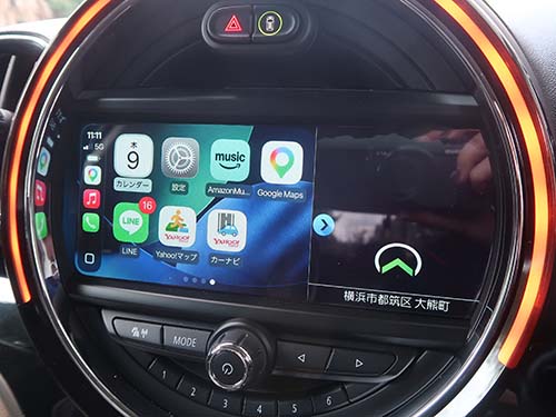 ミニ クロスオーバー（F60）Apple CarPlay有効化