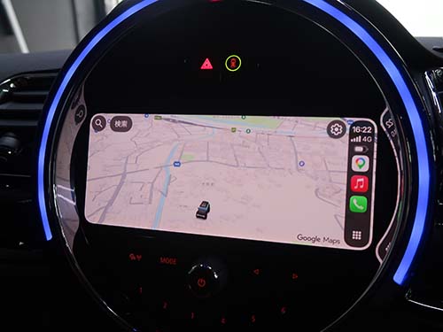 フルスクリーン化により地図アプリの表示エリアが大幅に拡大