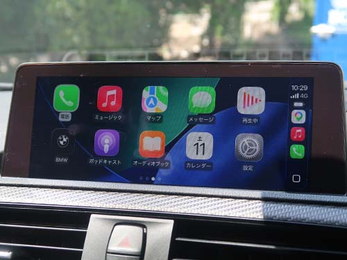 F87 M2 AppleCarPlay有効化・フルスクリーン化